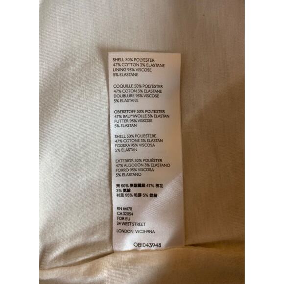 Maeve By Anthropologie Women's S Small Blue Yellow Pencil Dressy Career Skirt - Picture 11 of 12